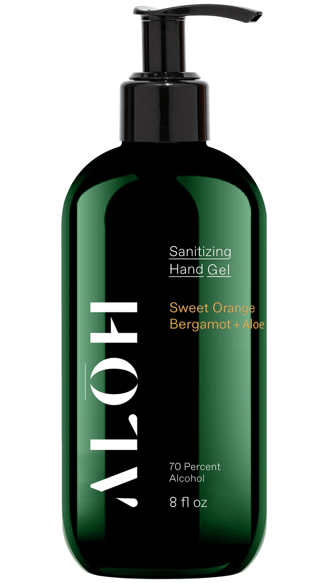 Sweet Orange Bergamot + Aloe Sanitizing Hand Gel – ALŌH