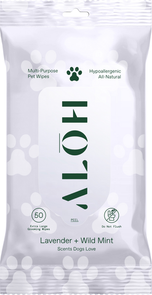 Open image in slideshow, Multi-Purpose Pet Wipes Lavender + Wild Mint
