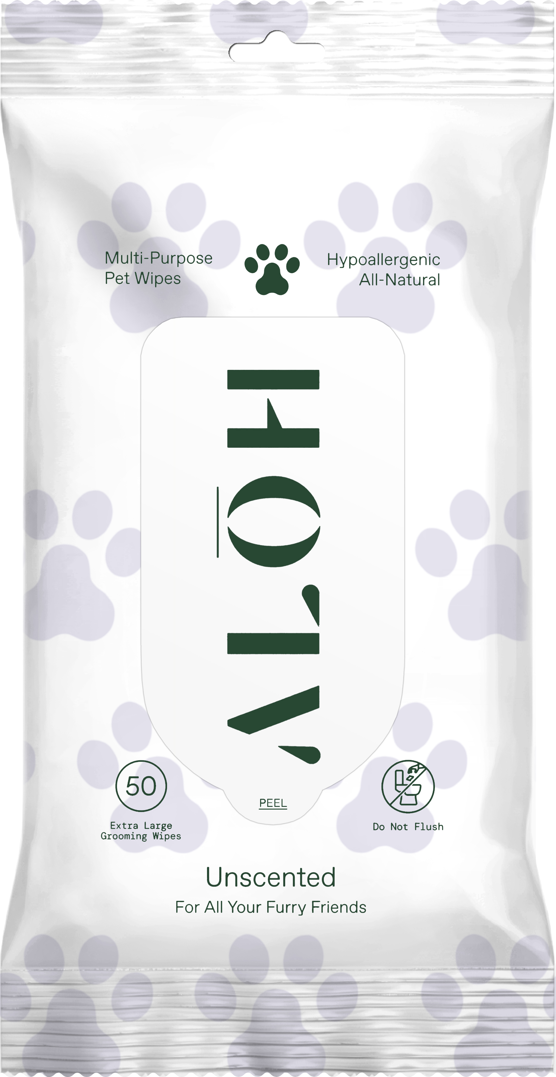 Multi-Purpose Pet Wipes Unscented