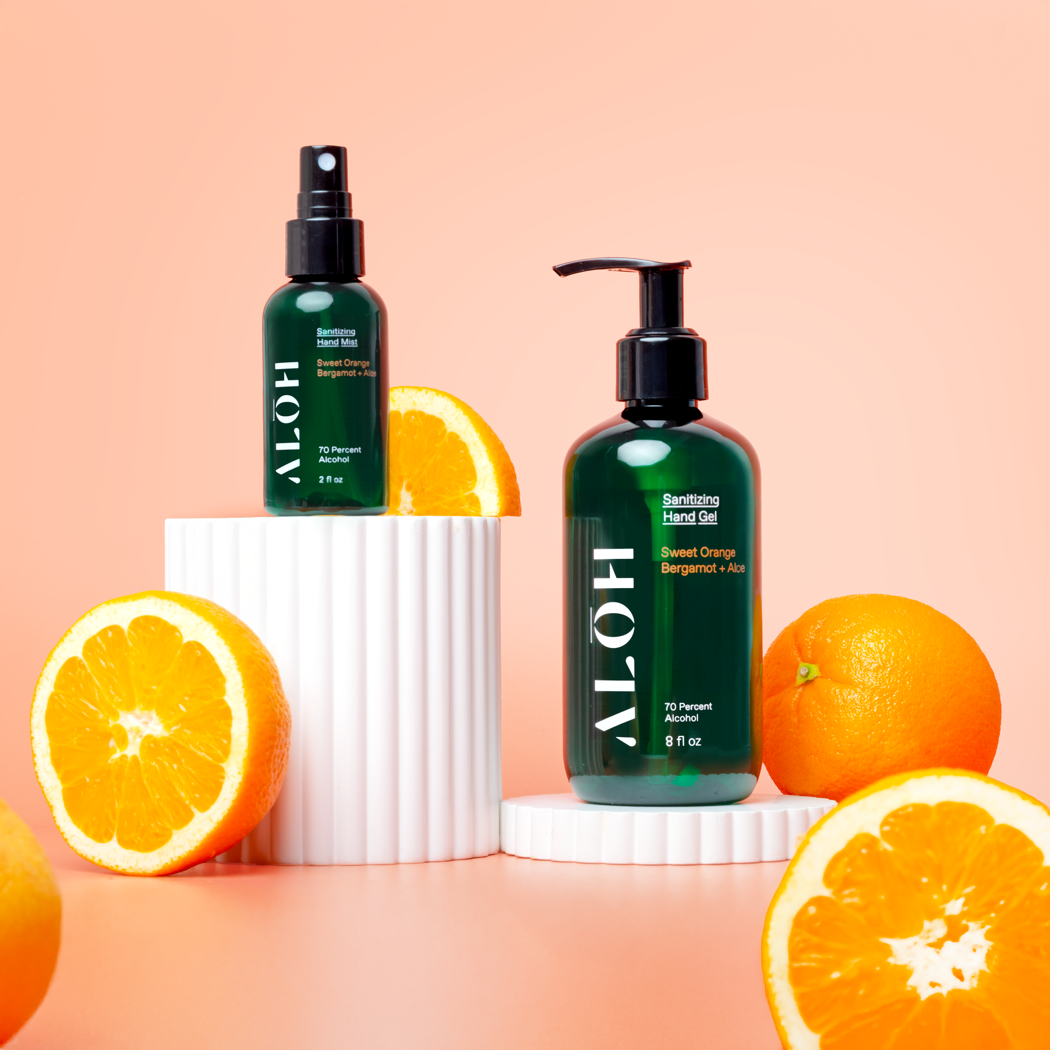 Sweet Orange Bergamot + Aloe Sanitizing Hand Gel – ALŌH